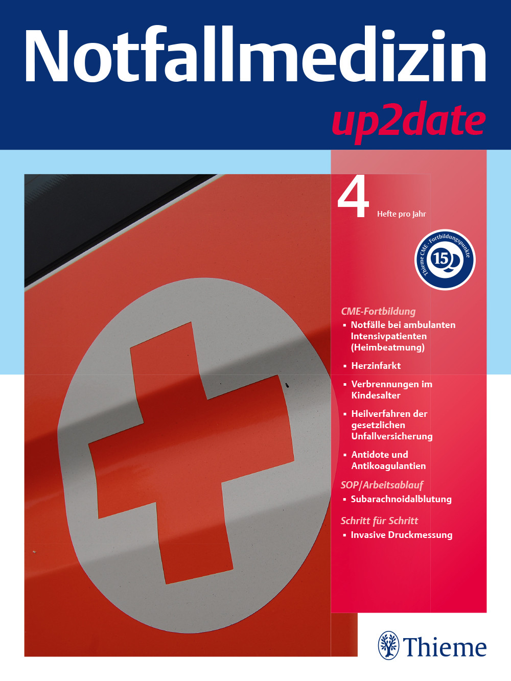 Notfallmedizin up2date - Georg Thieme Verlag