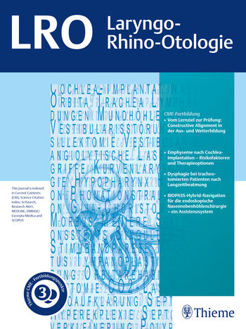 Laryngo - Rhino - Otologie Cover