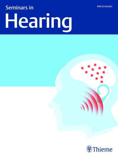 Seminars in Hearing Cover