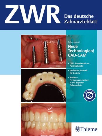 ZWR - Das Deutsche Zahnärzteblatt Cover