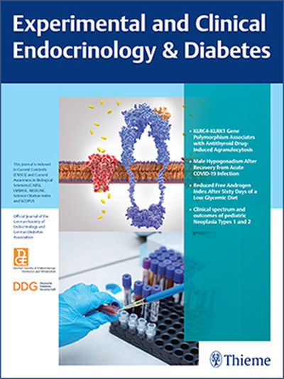 Experimental and Clinical Endocrinology & Diabetes Cover