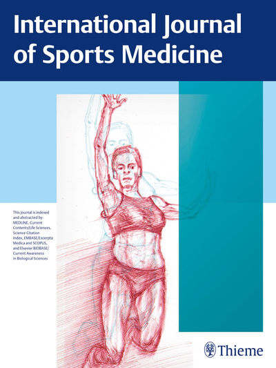 International Journal of Sports Medicine Cover