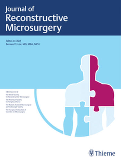 Journal of Reconstructive Microsurgery Cover