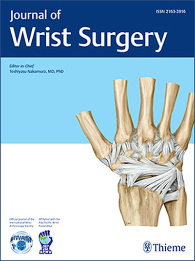 Journal of Wrist Surgery Cover