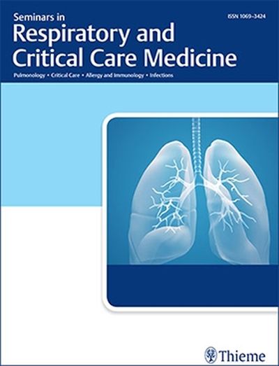 Seminars in Respiratory and Critical Care Medicine Cover