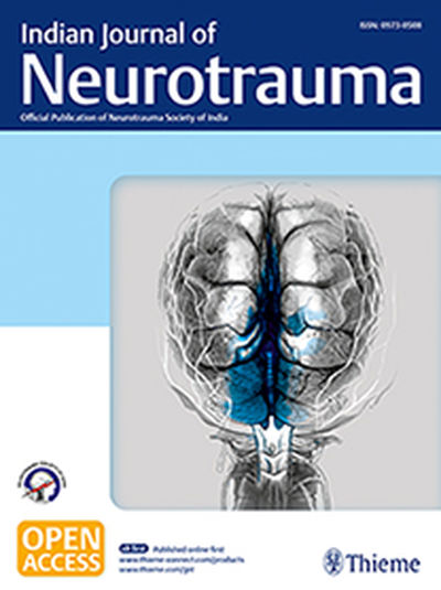 Indian Journal of Neurotrauma Cover