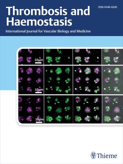 Thrombosis and Haemostasis Cover