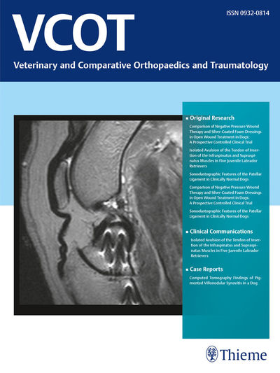 Veterinary and Comparative Orthopaedics and Traumatology Cover