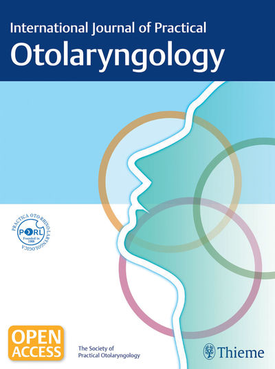 International Journal of Practical Otolaryngology Cover