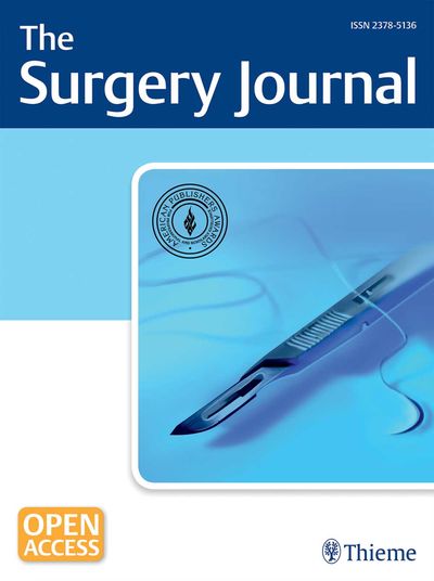 The Surgery Journal Cover