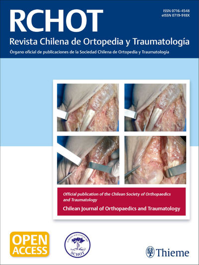 Chilean Journal of Orthopaedics and Traumatology / Revista Chilena de Ortopedia y Traumatología Cover