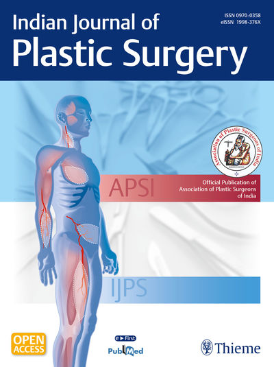 Indian Journal of Plastic Surgery Cover