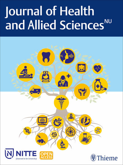 Journal of Health and Allied Sciences Cover