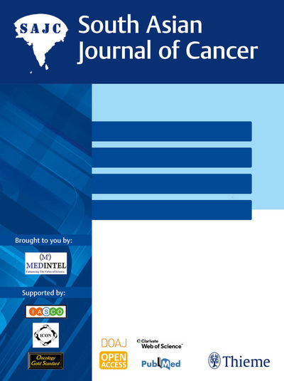 South Asian Journal of Cancer Cover