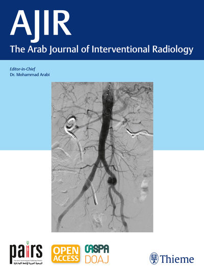 The Arab Journal of Interventional Radiology Cover