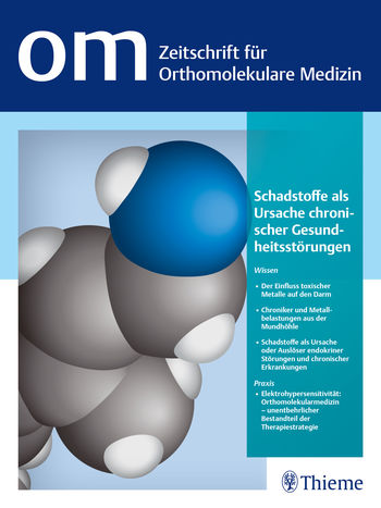 OM - Zeitschrift für Orthomolekulare Medizin Cover