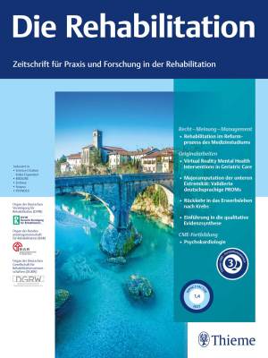 Die Rehabilitation Cover