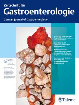 Zeitschrift für Gastroenterologie Cover