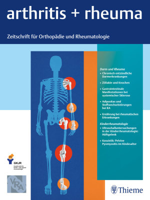 arthritis + rheuma Cover