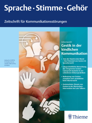 Sprache • Stimme • Gehör Cover