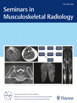Seminars in Musculoskeletal Radiology Cover