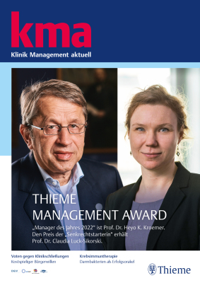 kma - Klinik Management aktuell Cover