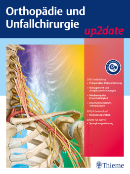 Orthopädie und Unfallchirurgie up2date Cover