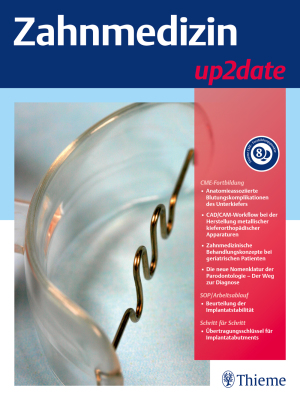 Zahnmedizin up2date Cover