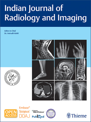 Indian Journal of Radiology and Imaging Cover