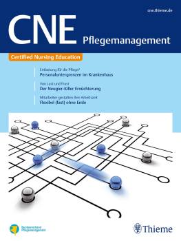 CNE Pflegemanagement Cover